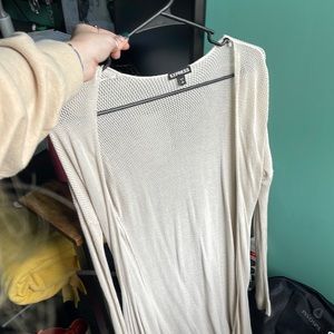 Cream Lightweight Cardigan